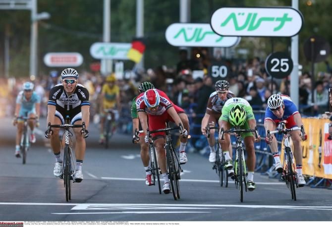 Marcel Kittel (Giant-Shimano) beat Alexander Kristoff, Peter Sagan and Arnaud Demare in the sprint.