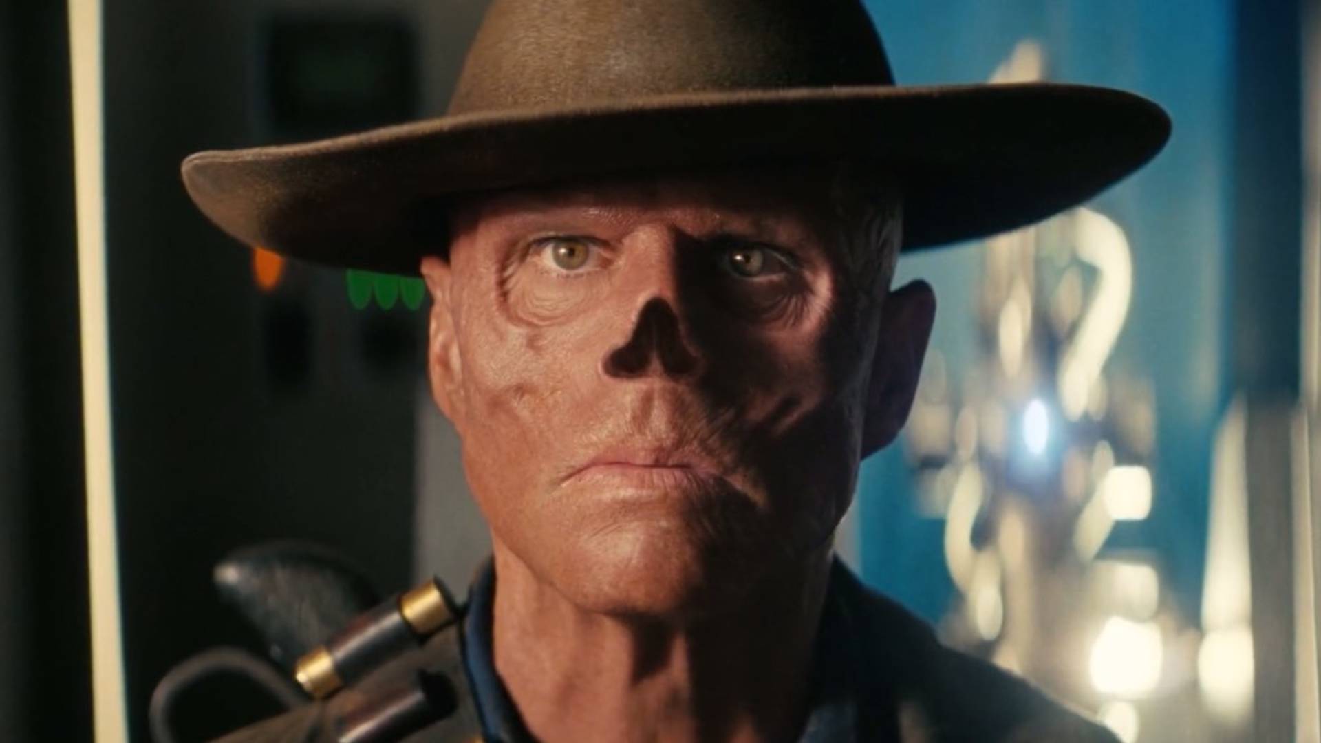 Walton Goggins as the Ghoul in Fallout season 2