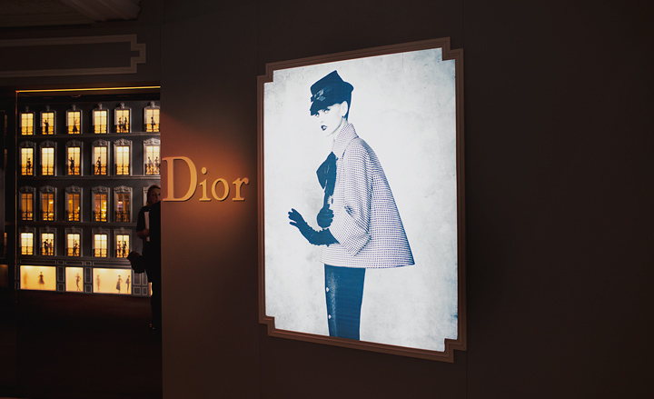 Dior takes over Harrods with dramatic Paris-inspired pop-up