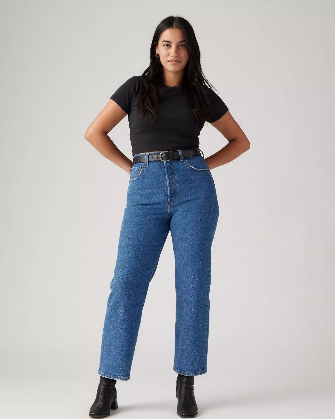 Levi's, Ribcage Straight Ankle Jeans