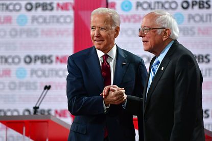 Biden and Sanders will have their first one-on-one debate tonight.