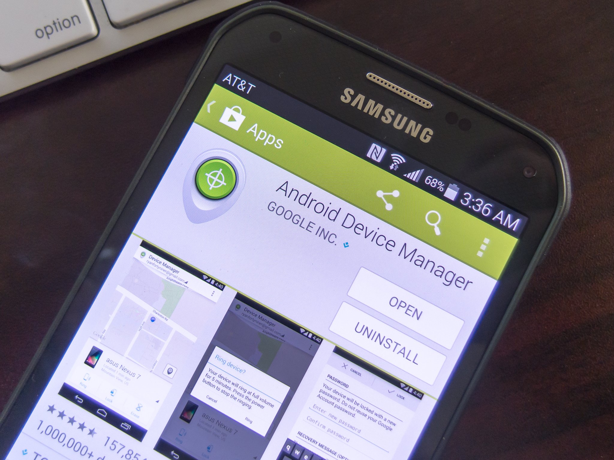 Звонок Интерфейс Android 2.2. Открой телефон google