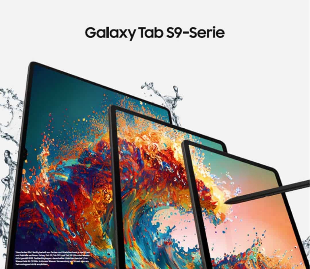 Samsung Galaxy Tab S9 promoción
