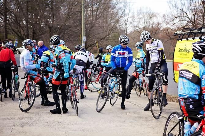 Team SmartStop p/b Mountain Khakis organised a public ride on the Triple Hump route during their pre-season training camp in North Carolina.