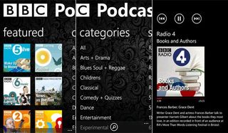 BBC Podcast Lounge App