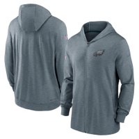 Nike Philadelphia Eagles Sideline Team Pop Full-Zip Hoodie Jacket