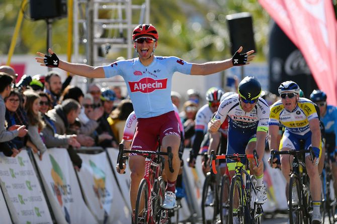 Marcel Kittel (Katusha-Alpecin) wins the Trofeo Palma at the 2019 Mallorca Challenge &ndash; his last professional race win