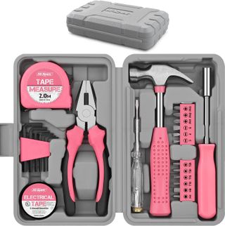 Pink DIY toolkit