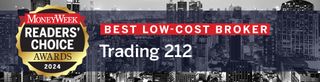 MoneyWeek Readers' Choice Awards 2024 Best Low-Cost Broker Trading 212