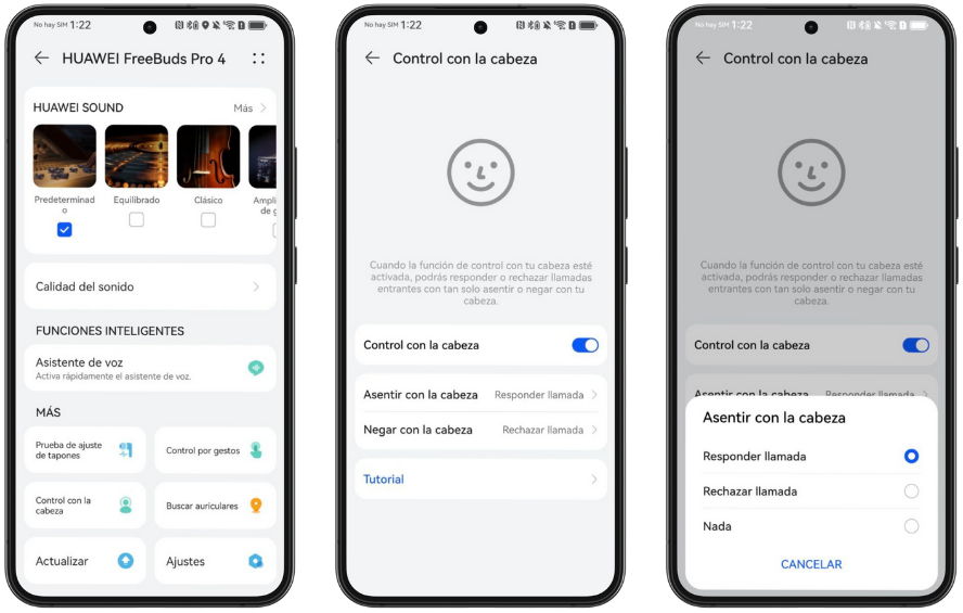 Contestar llamadas con los HUAWEI FreeBuds Pro 4 o HUAWEI FreeClip