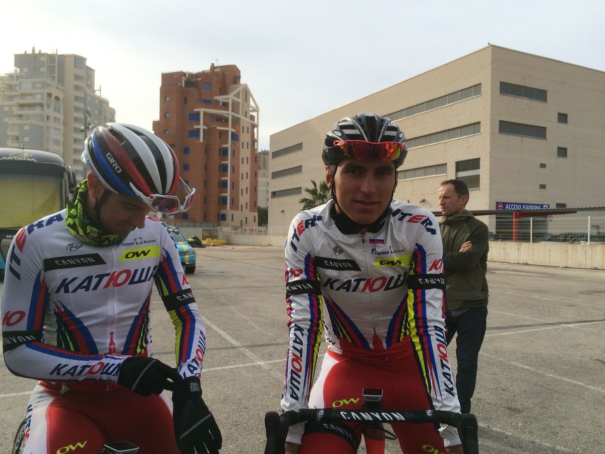 Angel Vicioso and Jhonatan Restrepo ready to roll