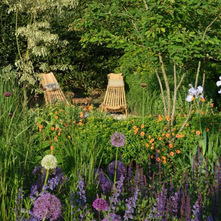 Outdoor seating area