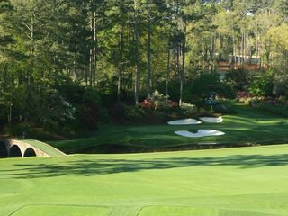 12th hole round at Augusta