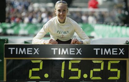 Paula Radcliffe 2003 marathon world record
