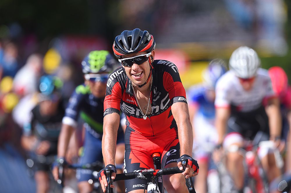 Richie Porte finishes stage 5 at the Tour de France.
