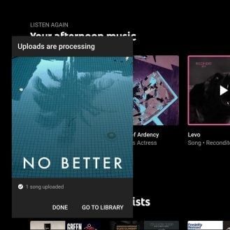 Youtube Music Cloud Library