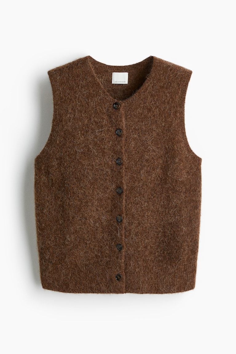 Alpaca-Blend Waistcoat