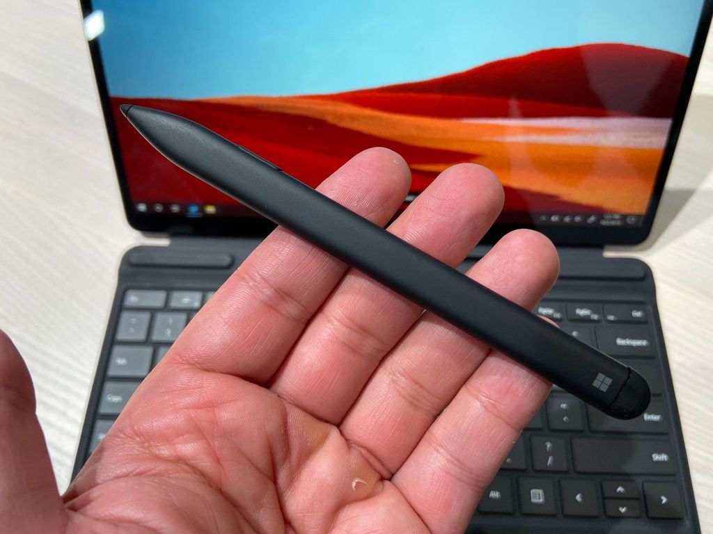 Microsofts Surface Slim Pen Vs Regular Surface Pen Whats The Difference Windows Central 