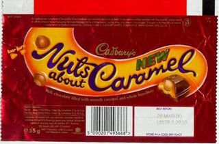 nuts about caramel bar