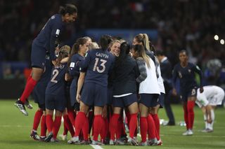 Amandine Henry was also on target in Paris