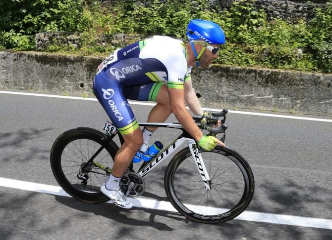 Svein Tuft (orica(GreenEdge) animated the final stage by making it into the breakaway