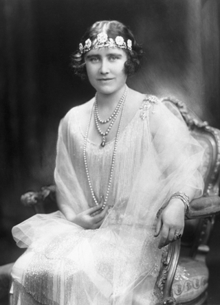 Queen Elizabeth, November 1926. Queen Elizabeth, mother of Queen Elizabeth II
