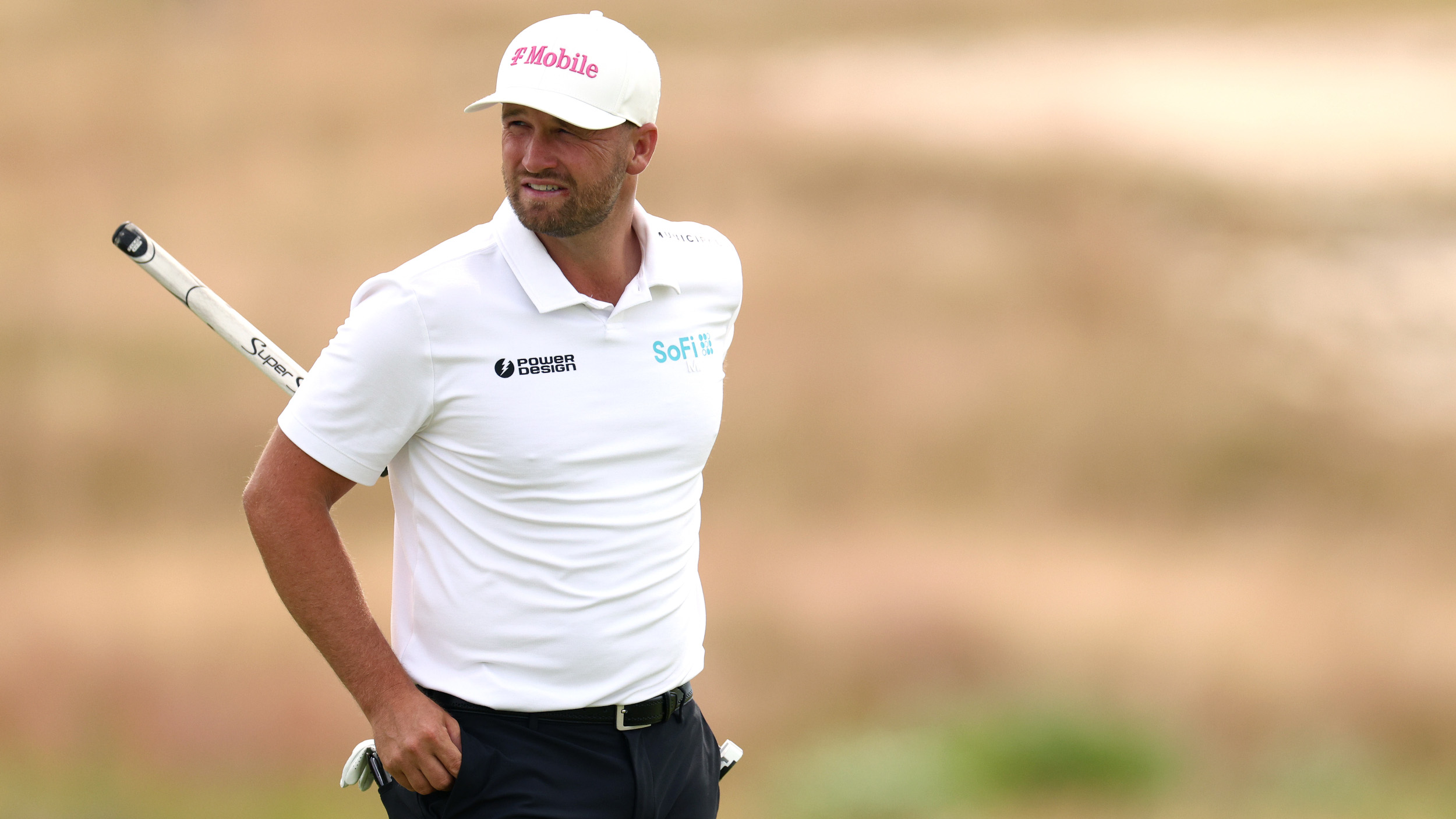 Wyndham Clark on day two of US Open 2026
