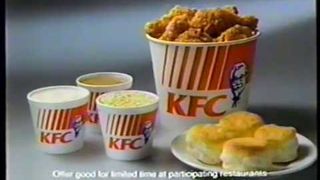 TV advert for KFC