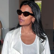Simone Ashley arrived at the 2026 Cannes Film Festival in slingback Mary Janes