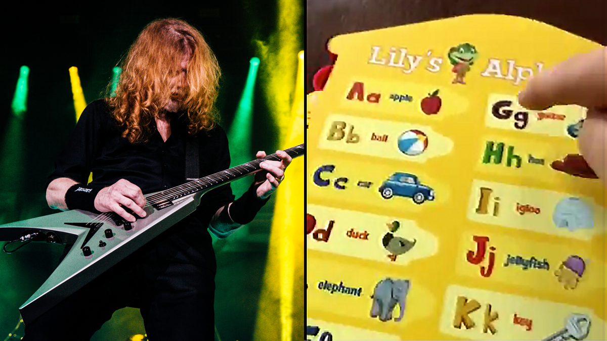 This Children S Book Plays Megadeth S Holy Wars Riff Guitar World