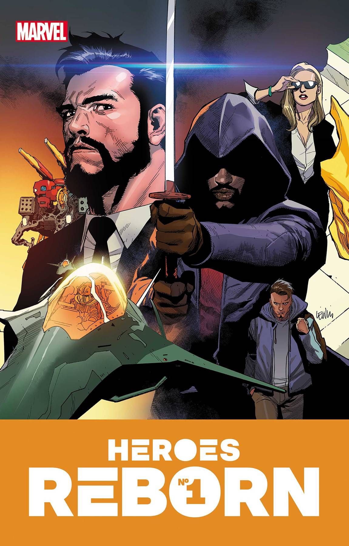 Heroes Reborn #1 cover