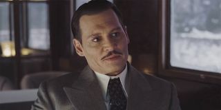 Johnny Depp in Murder on the Orient Express