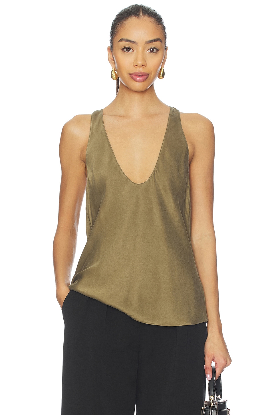 EAVES Vivian Silk Top