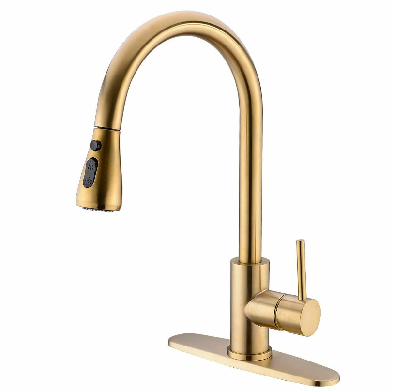golden faucet