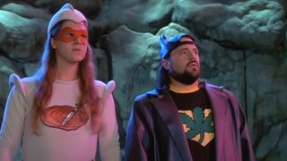 Kevin Smith and Jason Mewes in Jay & Silent Bob Strike Back