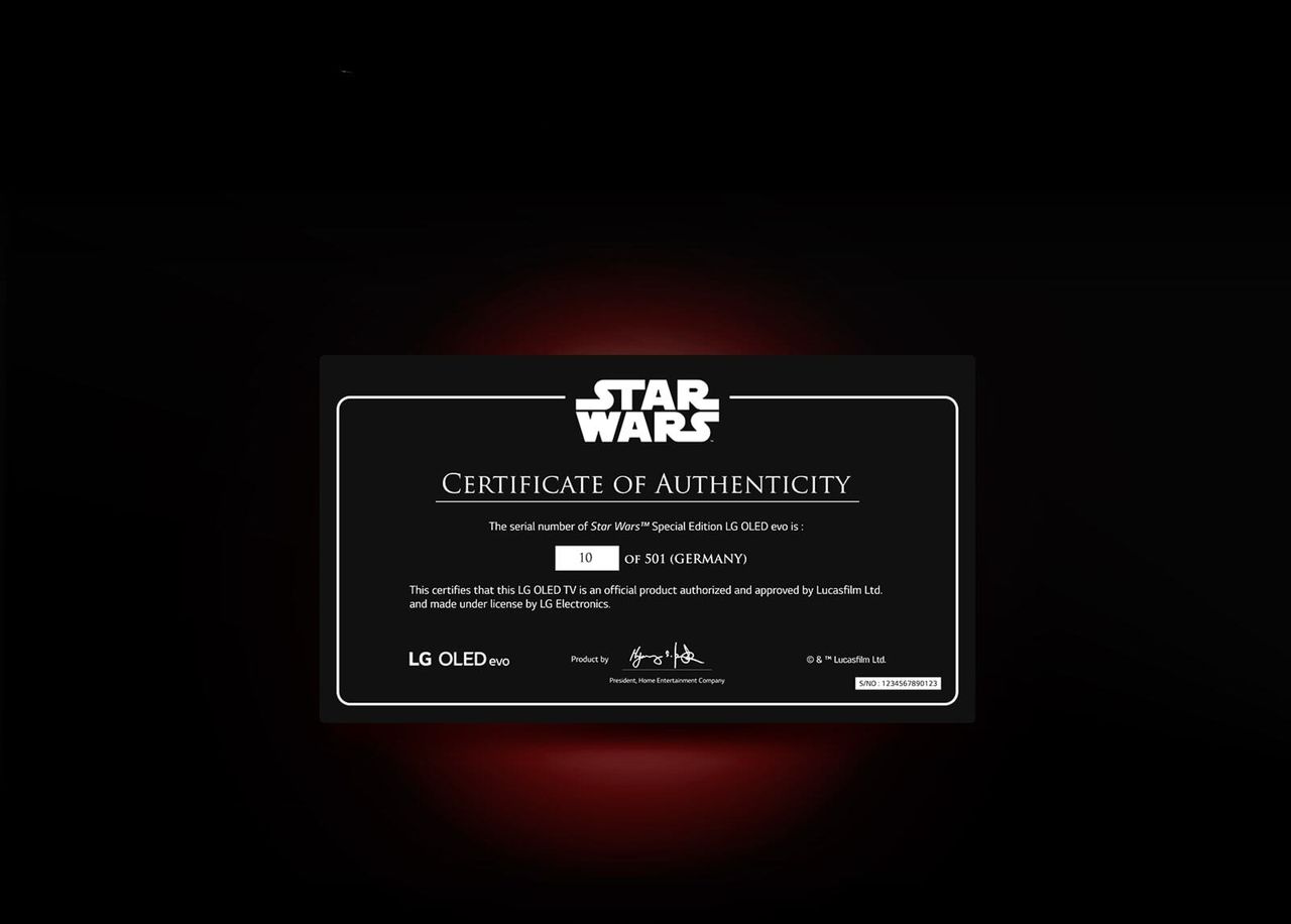 LG C2 Star Wars Edition