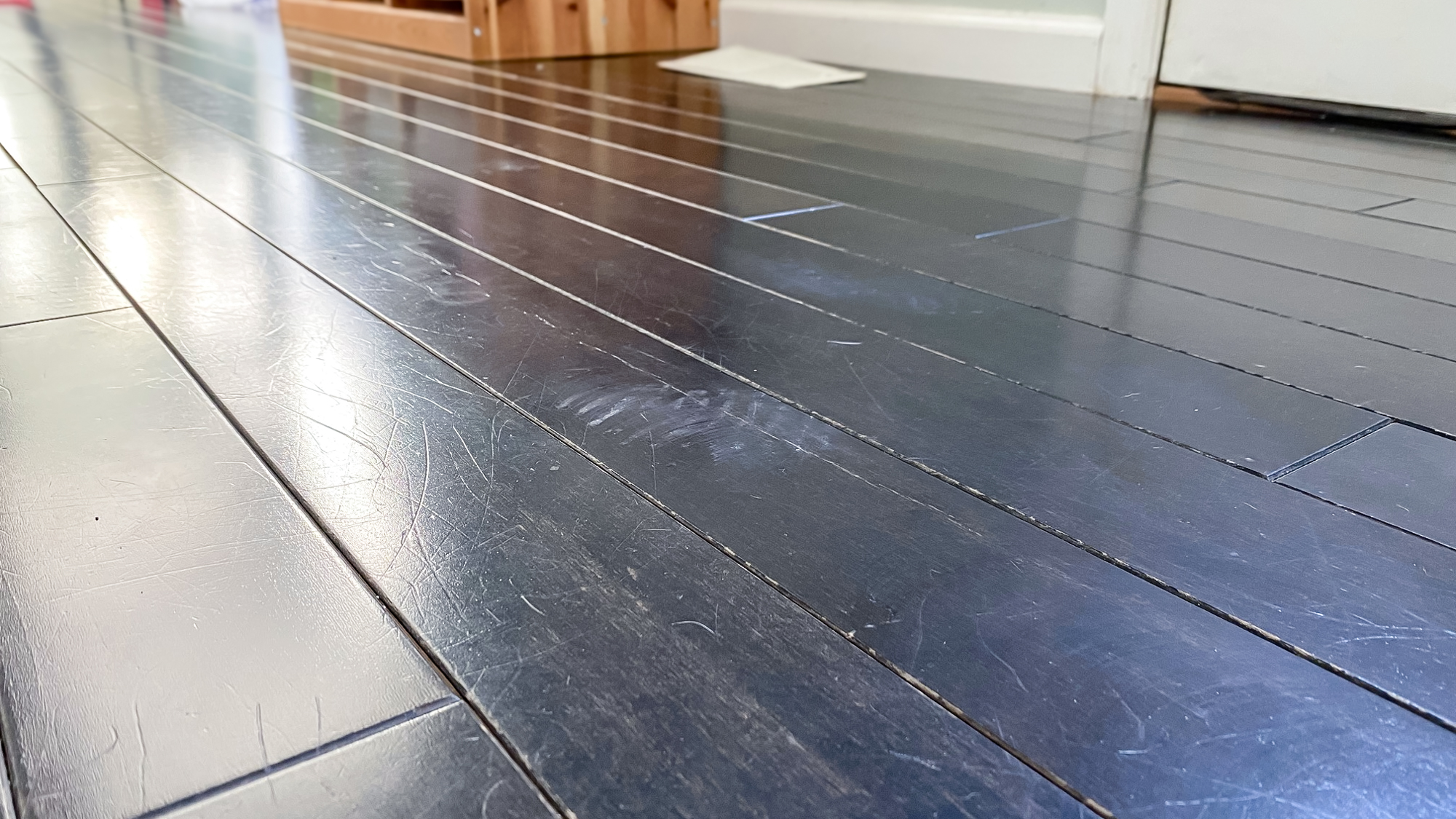 Roborock Saros 20 robot vacuum in an apartment