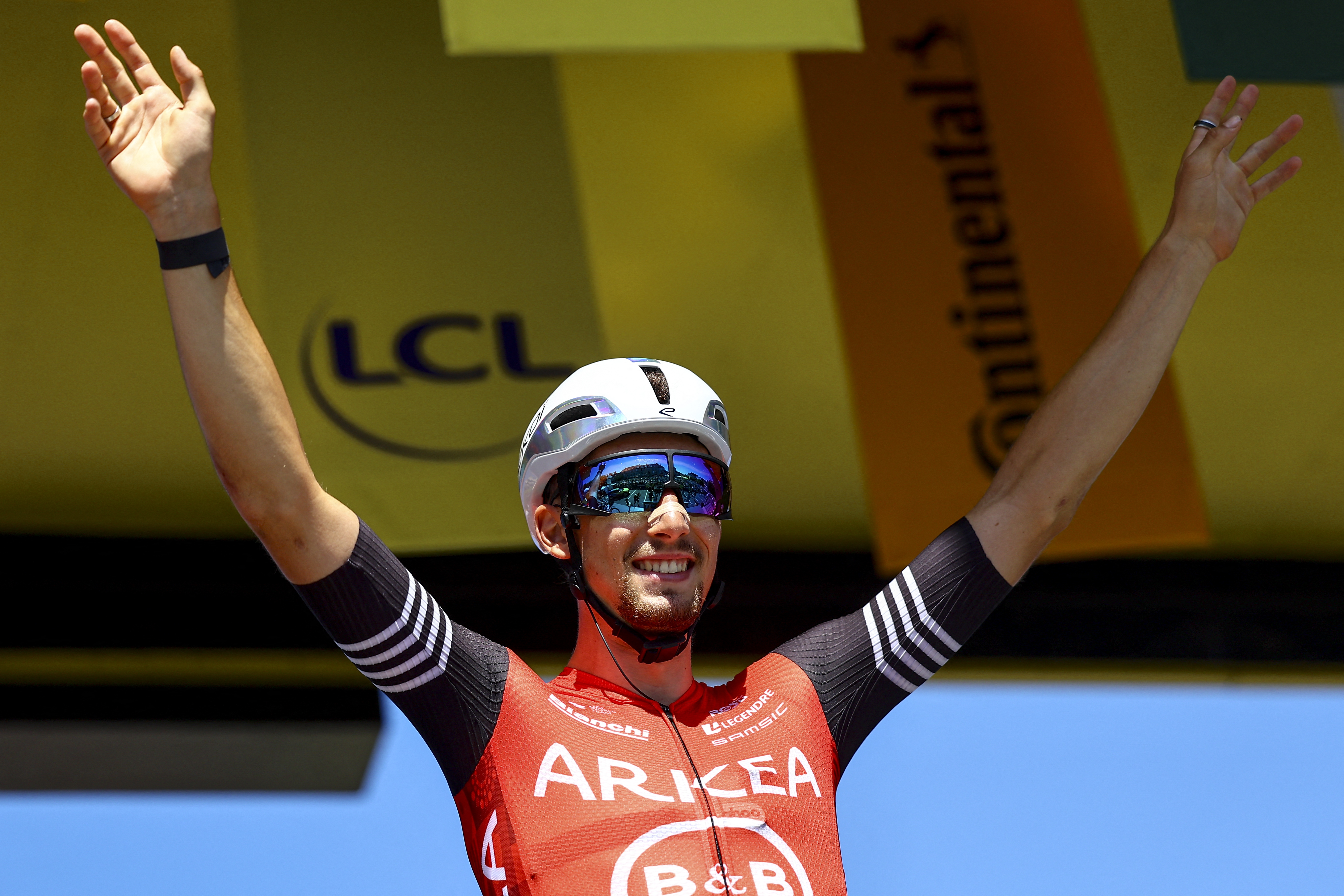 Kévin Vauquelin at the Tour de France