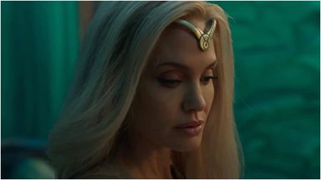 Angelina Jolie as Thena in Eternals
