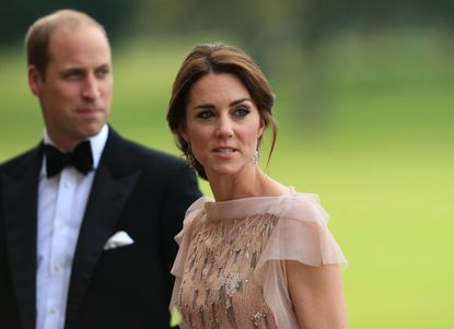 KING'S LYNN, ENGLAND - JUNE 22: HRH Prince William and Catherine, Duchess of Cambridge attend a gala dinner in support of East Anglia's Children's Hospices' nook appeal at Houghton Hall on June 22, 2016 in King's Lynn, England. (Photo by Stephen Pond/Getty Images)