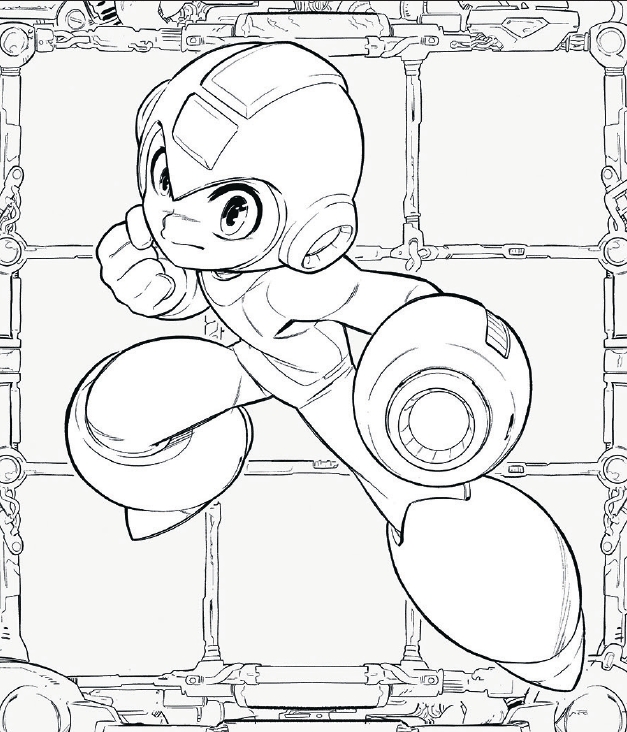 Mega man sketch