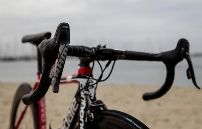 SRAM Red 22 on the team bike