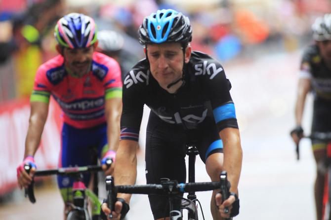 Stage 4 did not go to plan for Bradley Wiggins (Sky) as he lost 17 seconds to his GC rivals.