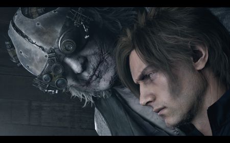 Resident Evil Requiem running on the Steam Deck