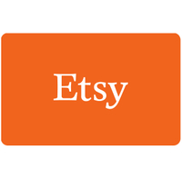Etsy gift card: starting at £15