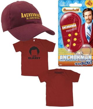 Anchorman 2 prize pack