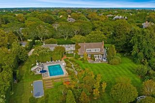 An overview of Drew Barrymore's Hamptons Home