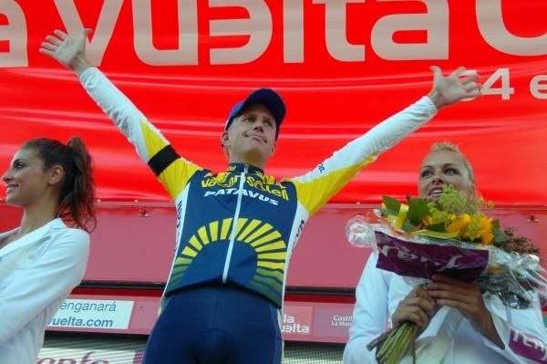 Lieue Westra (Vacansoleil) was most aggressive rider.