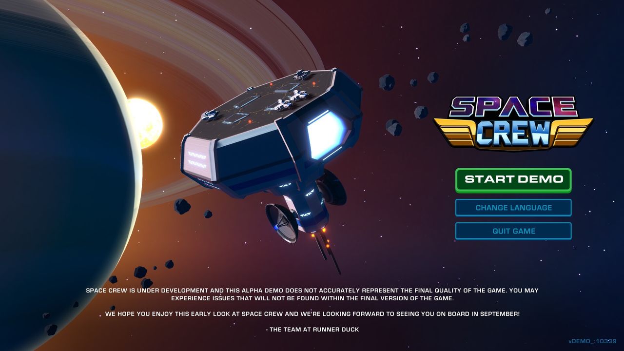 In "Space Crew," you take command of a United Defense Force ship to explore space and face the alien Phasmid menace. The crew management game launches Oct. 15, 2020.