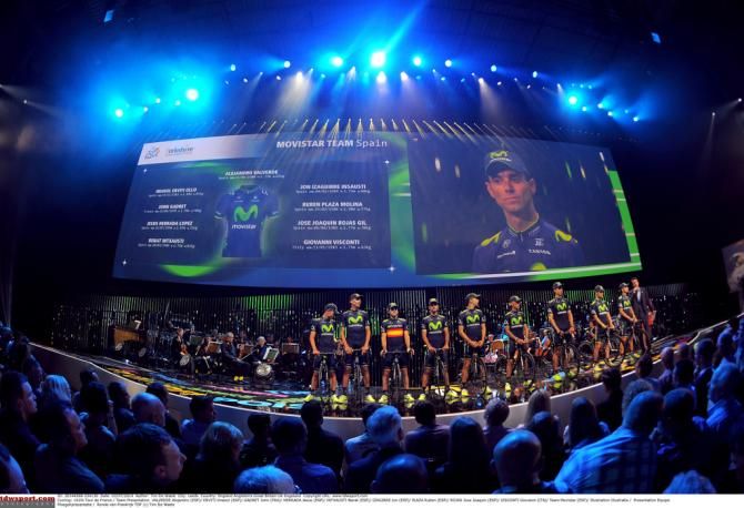 Movistar presented to the crowd